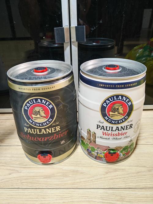 德国原装进口保拉纳宝莱纳paulaner柏龙小麦精酿白啤酒5升1桶装